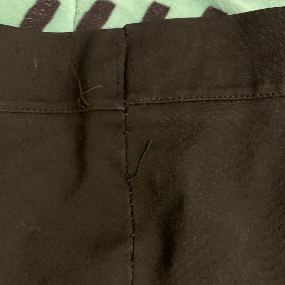 Black pencil skirt